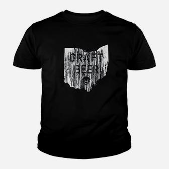 Craft Beer Ohio Youth T-shirt | Crazezy
