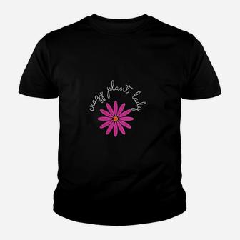 Crazy Plant Lady Gardener Flower Youth T-shirt | Crazezy
