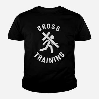 Cross Training Easter Day Christian Youth T-shirt | Crazezy CA