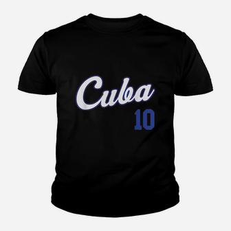 Cuba Baseball Youth T-shirt | Crazezy AU