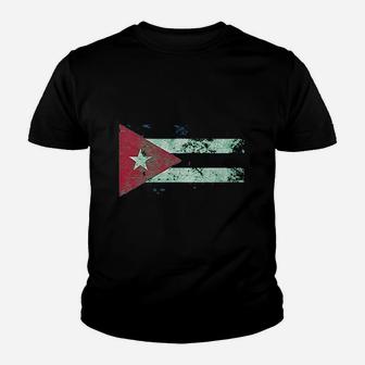 Cuba Flag Youth T-shirt | Crazezy CA