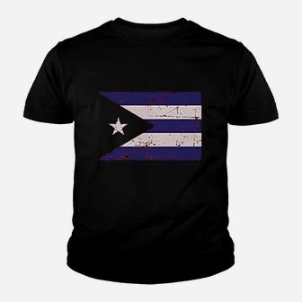 Cuba Flag Youth T-shirt | Crazezy AU
