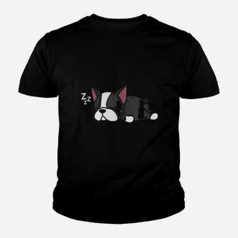 Cute Boston Terrier Gift Funny Bostie Puppy Dog Youth T-shirt | Crazezy DE
