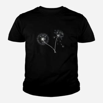 Cute Dandelion Flowers Youth T-shirt | Crazezy DE