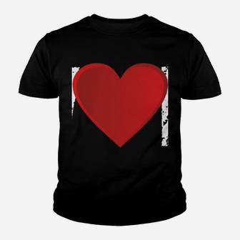 Cute Heart Favorite Son Gift Ideas Youth T-shirt | Crazezy DE