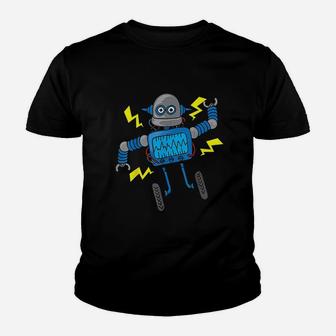 Cute Robot Youth T-shirt | Crazezy CA