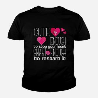Cute Smart Enough Youth T-shirt | Crazezy