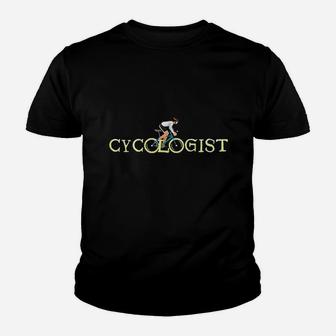 Cycologist Cyclist Road Bike Youth T-shirt | Crazezy