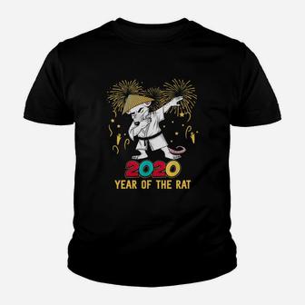 Dabbing Rat Year Of The Rat Happy Chinese New Year 2020 Youth T-shirt - Thegiftio UK
