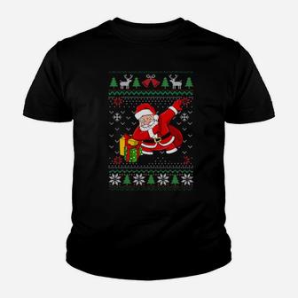 Dabbing Santa With Gifts Youth T-shirt - Monsterry CA