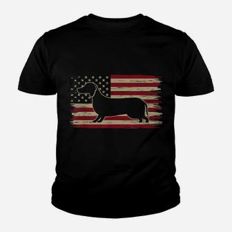 Dachshund Dad Weiner Weenie Apparel Dog Lover Holder Design Youth T-shirt | Crazezy CA