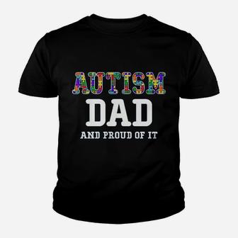 Dad Proud Awareness Youth T-shirt | Crazezy UK