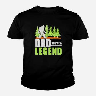 Dad You Are A Legend Youth T-shirt - Monsterry CA