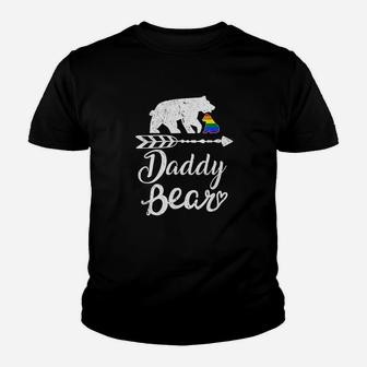 Daddy Bear Lgbt Rainbow Pride Gay Lesbian Youth T-shirt | Crazezy UK