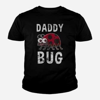 Daddy Bug Funny Ladybug Lover Cute Dad Fathers Day Gift Youth T-shirt | Crazezy
