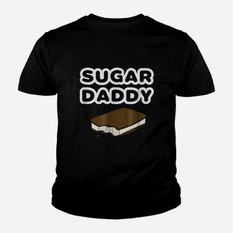Daddy Fun Fathers Day Ice Cream Youth T-shirt | Crazezy CA