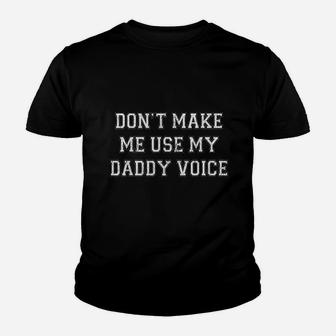 Daddy Role Play Youth T-shirt | Crazezy DE