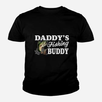 Daddys Fishing Buddy Youth T-shirt | Crazezy UK