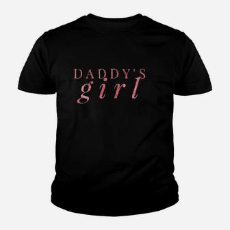 Daddys Girl Youth T-shirt | Crazezy