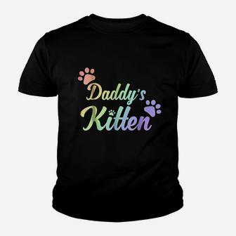 Daddys Kitten Youth T-shirt | Crazezy DE