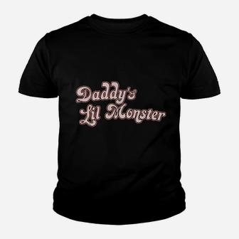 Daddys Lil Monster Youth T-shirt | Crazezy UK