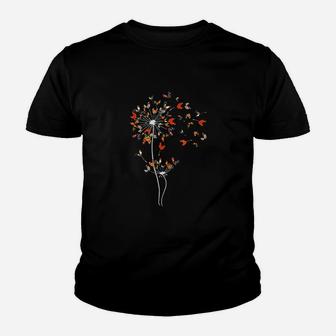 Dandelion Chicken Flower Youth T-shirt | Crazezy DE