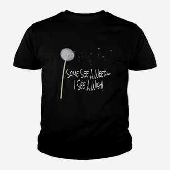 Dandelion Flower Some See Youth T-shirt | Crazezy DE