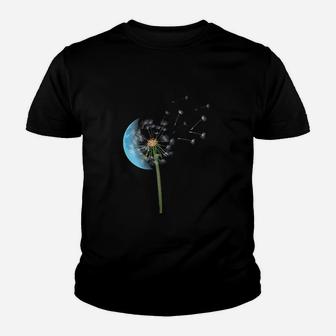 Dandelion Moon Lover Youth T-shirt | Crazezy