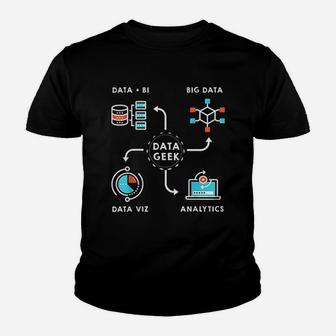 Data For Data Scientists Analysts And Engineers Youth T-shirt | Crazezy