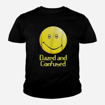 Dazed And Confused Yellow Smiley Face Youth T-shirt | Crazezy
