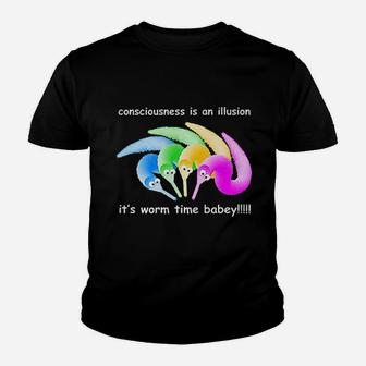 Death Is Inevitable Magic Worm On A String Meme Gifts Youth T-shirt | Crazezy DE