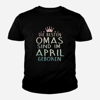 Die Bester Mutter Sind Im April Georen Kinder T-Shirt - Seseable