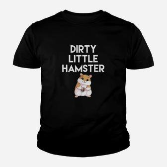 Dirty Little Hamster Cute Hamster Picture Youth T-shirt | Crazezy UK