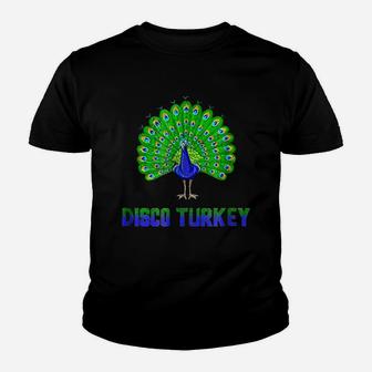 Disco Turkey Youth T-shirt | Crazezy CA