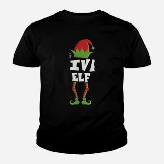 Diva Elf Xmas Pajama Family Matching Christmas Group Gift Sweatshirt Youth T-shirt | Crazezy