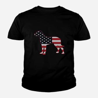 Dog Patriotic 4Th Of July Youth T-shirt | Crazezy