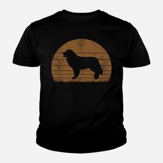 Dogs 365 Retro Bernese Mountain Dog Vintage Style Youth T-shirt | Crazezy
