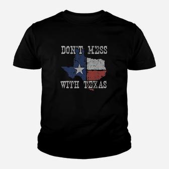 Dont Mess With Texas Youth T-shirt | Crazezy UK