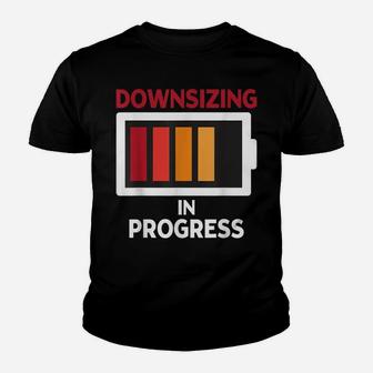 Downsizing In Progress Gastric Bypass Surgery Slimming Youth T-shirt | Crazezy
