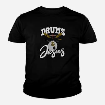 Drums Jesus Youth T-shirt - Monsterry CA