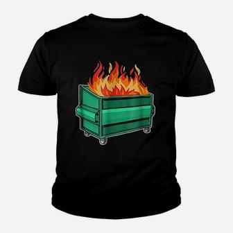 Dumpster Fire Youth T-shirt | Crazezy AU