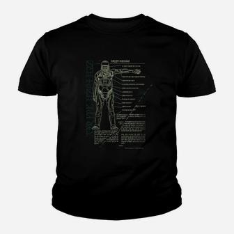 Dune - Ancient Armor Sketch - Green Youth T-shirt | Crazezy CA