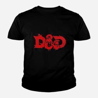 Dungeons Dragons Red Youth T-shirt | Crazezy UK
