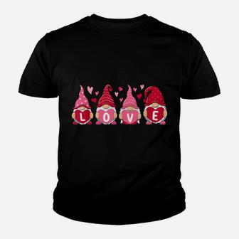 Dy Happy Valentines Day Gnome Couple Matching Gifts Love Youth T-shirt | Crazezy AU