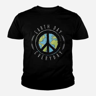 Earth Day Everyday Youth T-shirt | Crazezy CA