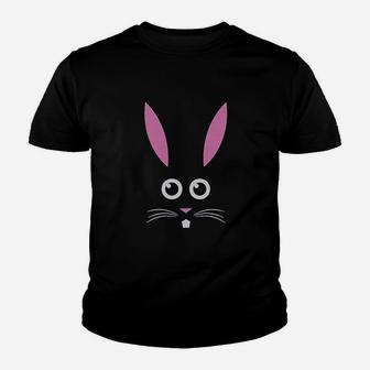 Easter Bunny Face Youth T-shirt | Crazezy AU