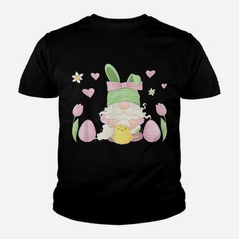Easter Gnomes With Bunny Ears - Pastel Spring - Cute Gnome Youth T-shirt | Crazezy CA