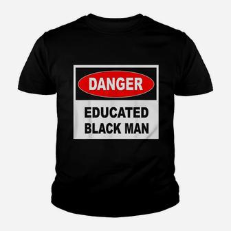 Educated Black Man Youth T-shirt | Crazezy CA
