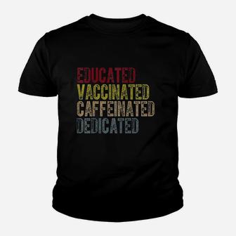 Educated Dedicated Nurses Youth T-shirt | Crazezy CA