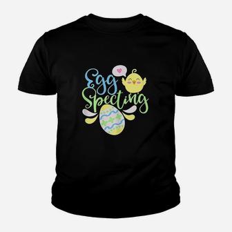 Egg Specting Easter Baby Announcement Youth T-shirt | Crazezy AU